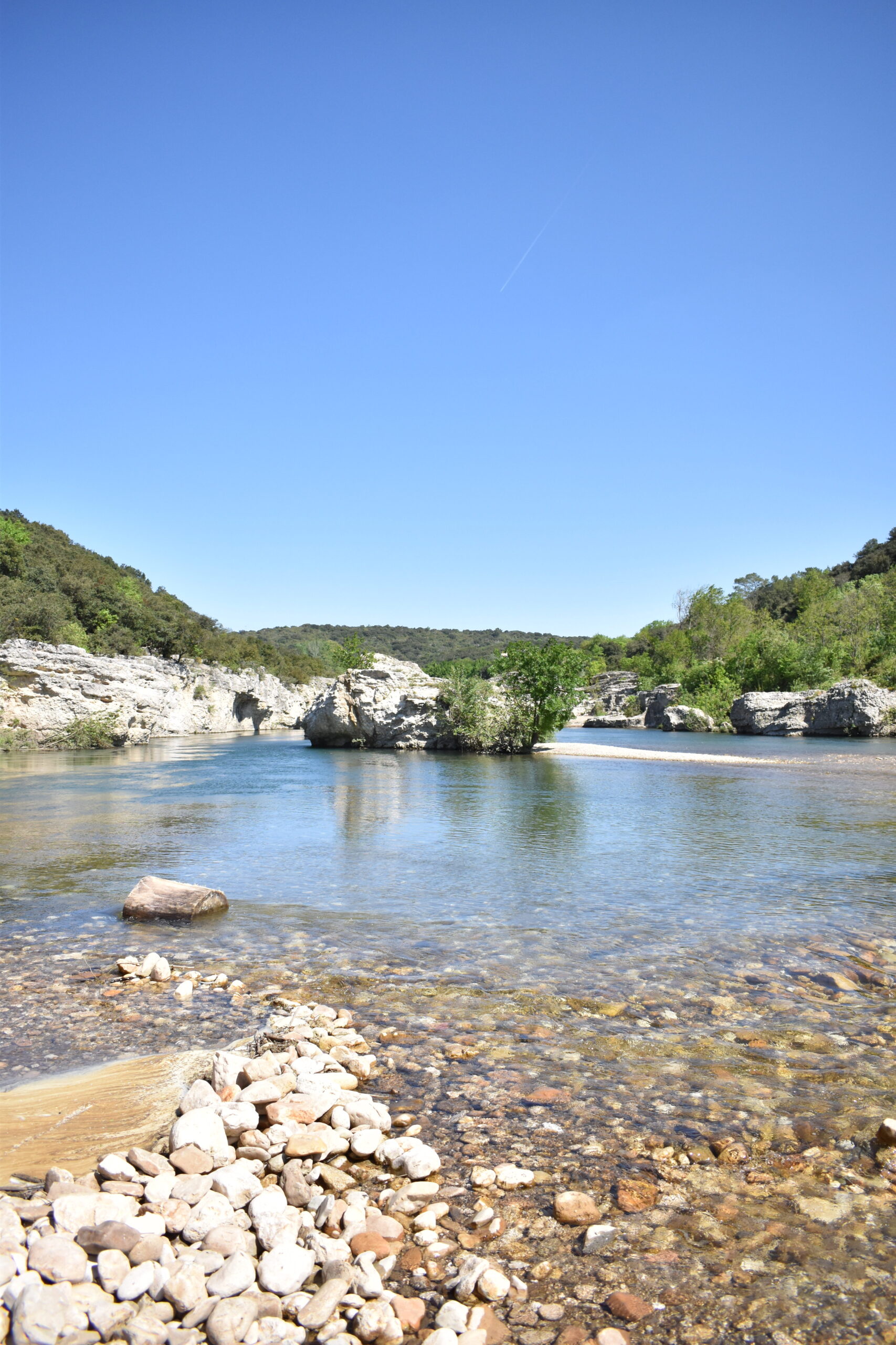 Le printemps au Camping Les Cascades : nature, calme et premières baignades en Cèze